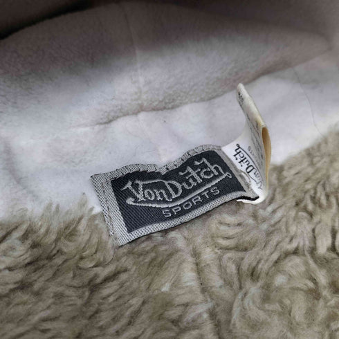 VonDutch ヴォンダッチ 00S 裏ボア ムートン フライト キャップ Y2K メンズ FREE