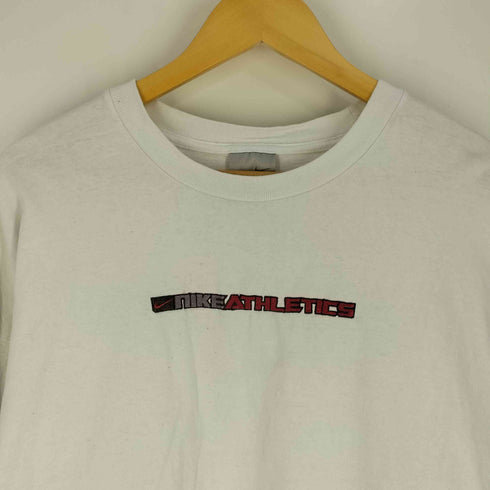 ナイキ NIKE 00S グレータグ USA製 NIKE ATHLETICS 刺繍 L/S Tシャツ メンズ import:XXL