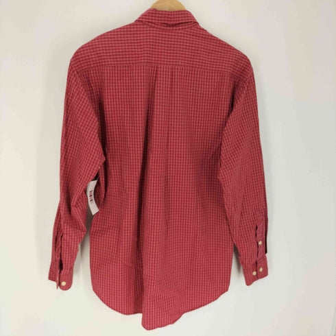 ユニクロ UNIQLO OLD 紺タグ ボタンダウン チェック シャツ レディース JPN:M