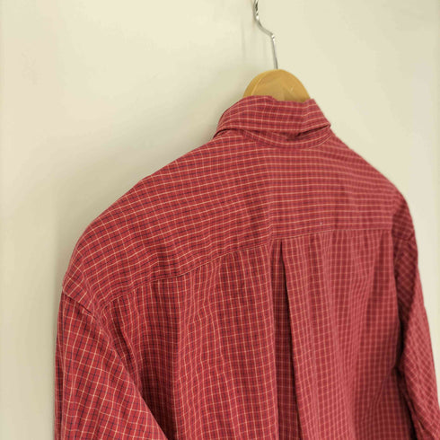 ユニクロ UNIQLO OLD 紺タグ ボタンダウン チェック シャツ レディース JPN:M