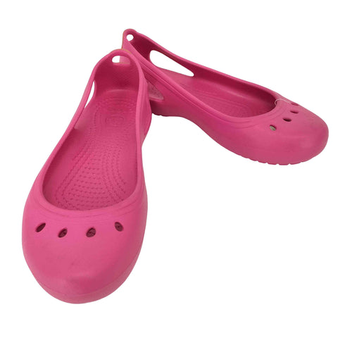 クロックス crocs kadee flat カディ フラット パンプス レディース 7