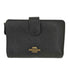 コーチ COACH クロスグレーン レザー ミディアム コーナージップ ウォレット レディース