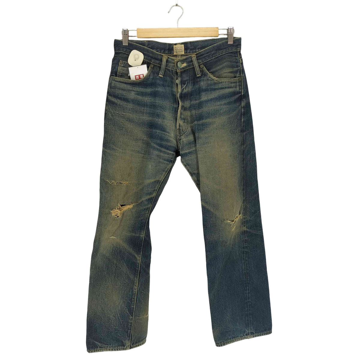 DENIME ドゥニーム セルビッジ デニムパンツ W31 ボタンフライ 日本製 