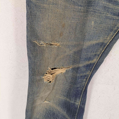 ドゥニーム Denime Del Bombers別注 310 ダメージデニムパンツ メンズ 32×36