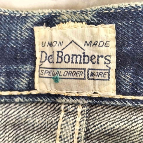 ドゥニーム Denime Del Bombers別注 310 ダメージデニムパンツ メンズ 32×36