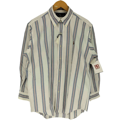 ラルフローレン RALPH LAUREN ボタンダウン ストライプ シャツ メンズ import:M