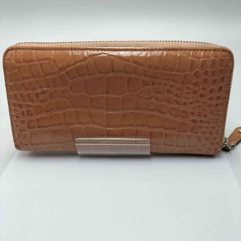 コーチ COACH クロコ型押しエナメル加工 長財布 レディース
