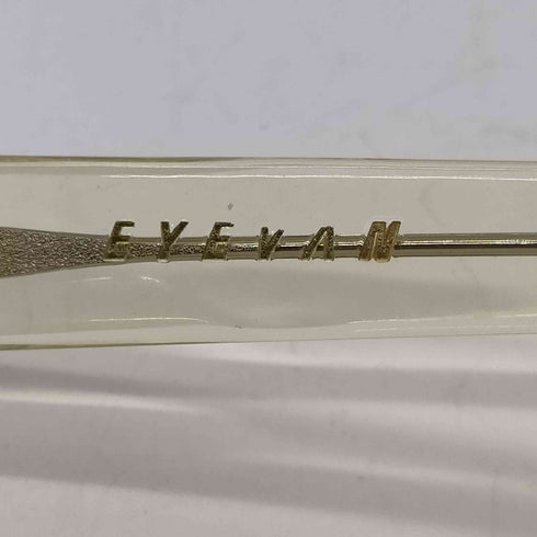 アイヴァン EYEVAN E-600 セルロイド クリア サングラス 眼鏡 メンズ