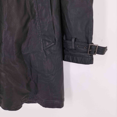 クオドロ quadro LAMB LEATHER liptional ラムレザーステンカラーコート レディース JPN:3