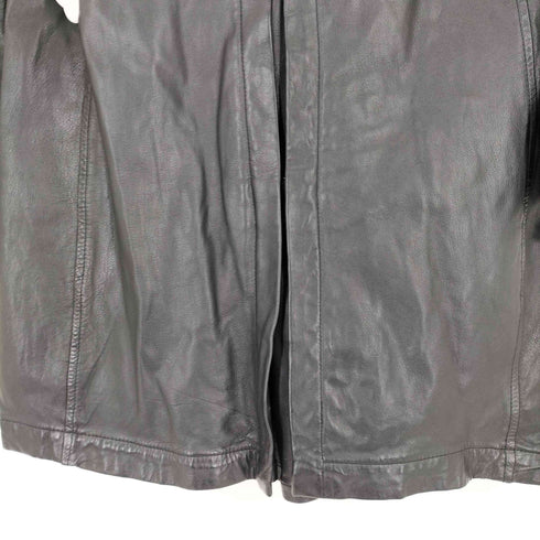 クオドロ quadro LAMB LEATHER liptional ラムレザーステンカラーコート レディース JPN:3