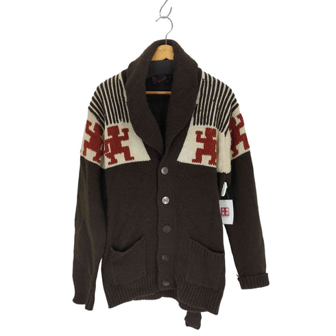 sigallo 60-70s ショールカラー アクリルカーディガン メンズ JPN:M