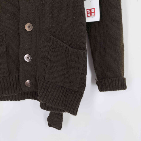 sigallo 60-70s ショールカラー アクリルカーディガン メンズ JPN:M