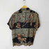 ドライボーンズ Dry Bones Del Bombers シルク100% 和柄シャツ メンズ JPN:M
