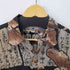ドライボーンズ Dry Bones Del Bombers シルク100% 和柄シャツ メンズ JPN:M