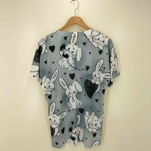 ミルクボーイ MILKBOY Bunny play 兎 プリント半袖Tシャツ メンズ JPN:M