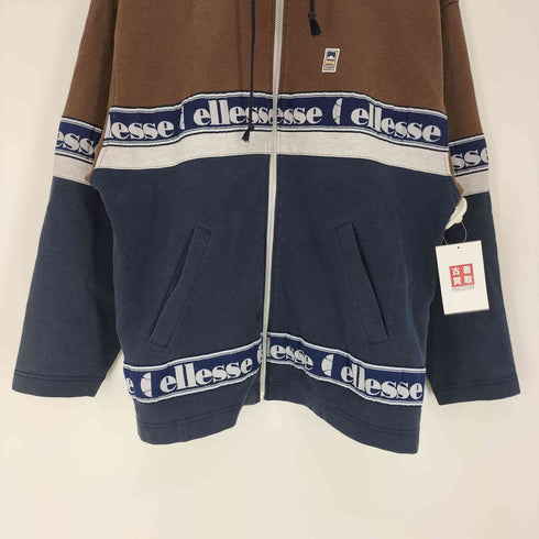 エレッセ ellesse ロゴ刺繍 トラックジャケット メンズ import:M