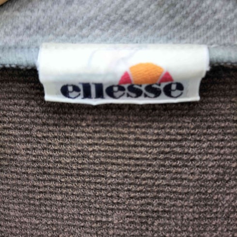 エレッセ ellesse ロゴ刺繍 トラックジャケット メンズ import:M