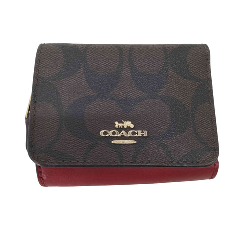 コーチ COACH 三つ折り財布 7331 レディース 財布 ミニ財布 シグネチャー コンパクト レディース