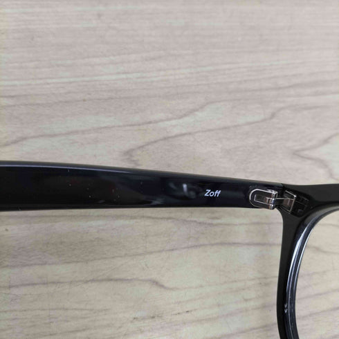 ゾフ zoff 黒ぶちアイウェア メンズ