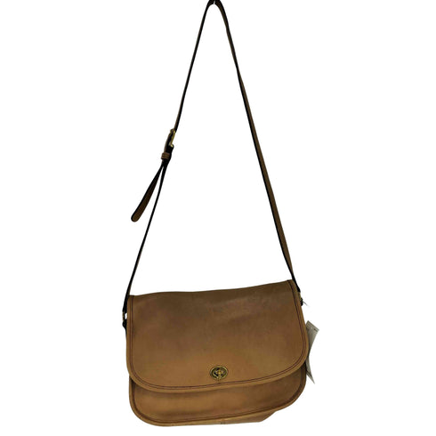 コーチ COACH ターンロック レザー ヴィンテージ ショルダーバック オールド レディース