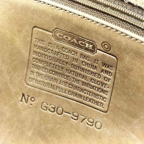 コーチ COACH ターンロック レザー ヴィンテージ ショルダーバック オールド レディース