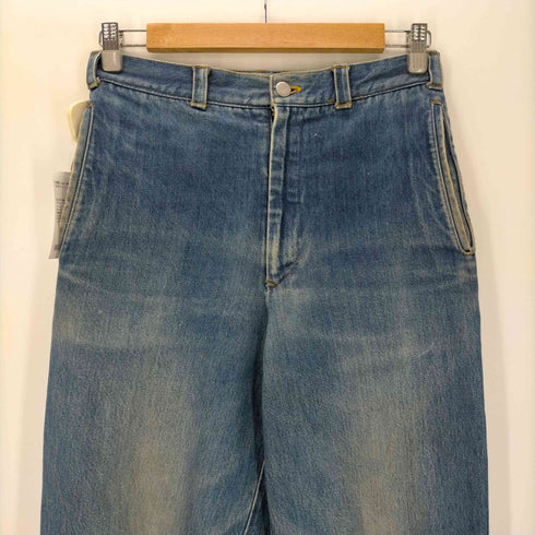 コムデギャルソンオム COMME des GARCONS HOMME 80-90S 銀タグ 田中オム ストレート デニム パンツ メンズ JPN:S