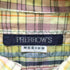 フェローズ PHERROWS チェック柄ボタンダウンシャツ メンズ import:M