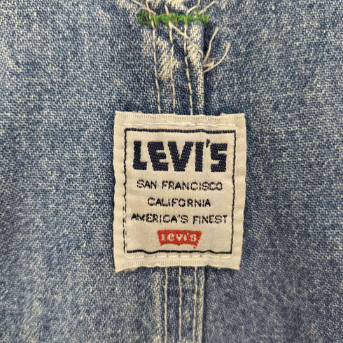 リーバイス Levis 90S USA製 42TALON デニム オーバーオール メンズ 30