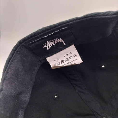 ステューシー Stussy 刺繍 ロゴ 6パネル キャップ メンズ