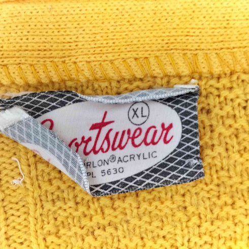 スポーツウエア Sportswear 70S アクリルカーディガン メンズ import:XL