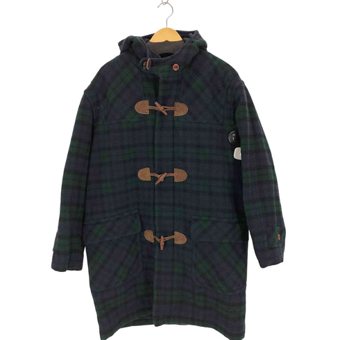 エルエルビーン L.L.Bean 80s USA製 Thinsulateブラックウォッチ ダッフルコート メンズ JPN:L