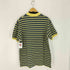 Braggin' Dragon 日本製 モックネック鹿の子ボーダーTシャツ メンズ import:XL