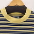 Braggin' Dragon 日本製 モックネック鹿の子ボーダーTシャツ メンズ import:XL