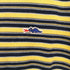 Braggin' Dragon 日本製 モックネック鹿の子ボーダーTシャツ メンズ import:XL