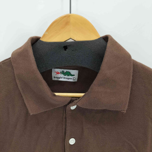 Braggin' Dragon 日本製 鹿の子ポロシャツ メンズ JPN:L
