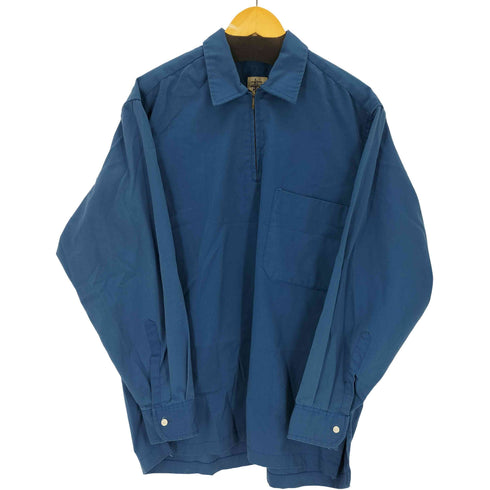 ステューシー Stussy OLD 白タグ クラウンタグ ハーフジッププルオーバーシャツ メンズ