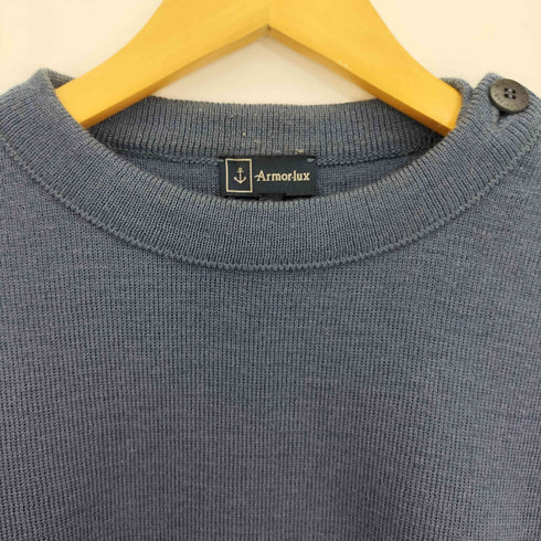 アルモーリュックス ARMOR LUX Fouesnant Mariner Crew Knit ウール クルーネックニット メンズ 3