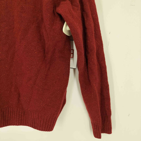ブルックスブラザーズ BROOKS BROTHERS ワンポイント刺繍 ネップメランジニットセーター レディース JPN:L