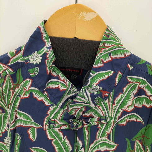 CLOTAPARELL 総柄チャイナシャツ メンズ import:XL