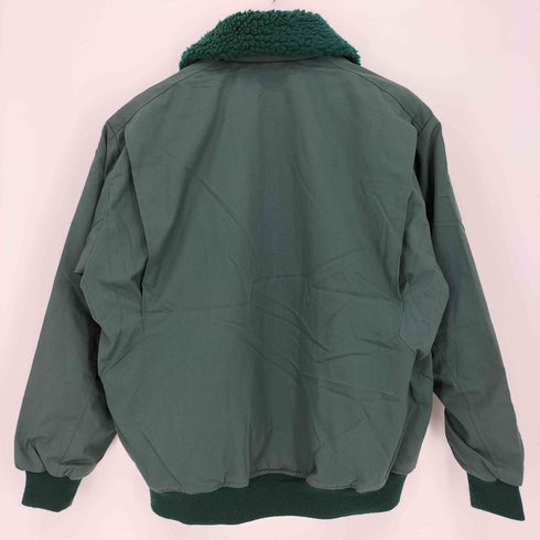 TEIZIN 80-90s Selguard 襟ボア チンスト付 比翼ジップアップブルゾン メンズ