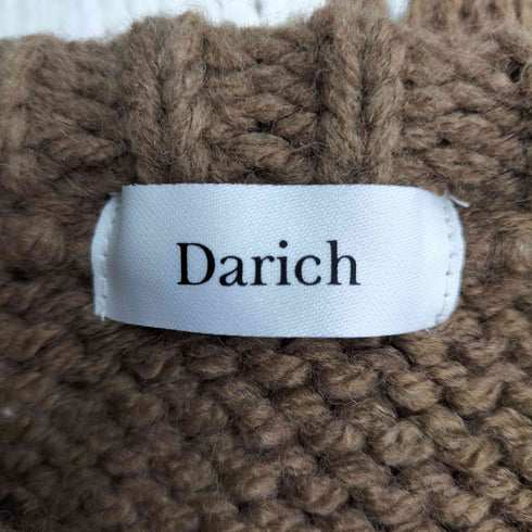 ダーリッチ Darich ハートロゴローゲージニットチュニック レディース FREE