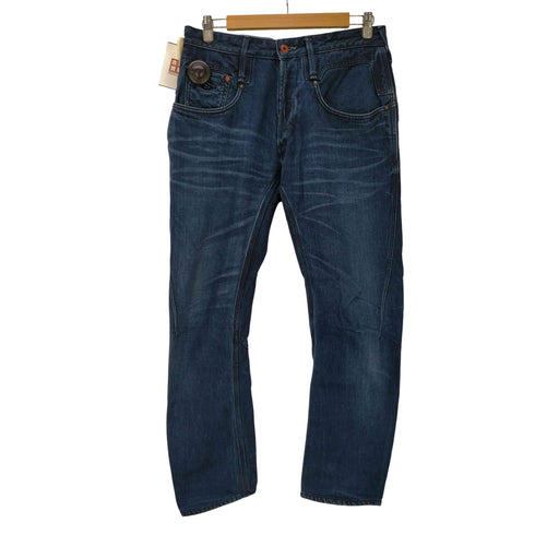 デンハム DENHAM JAPAN ARTISAN CROSS BACK CARROT FIT クロスバック キャロット フィット ボタンフライ デニム パンツ メンズ W31 L32