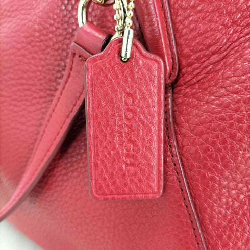 コーチ COACH 2WAY レザーハンドバッグ ショルダーバッグ レディース