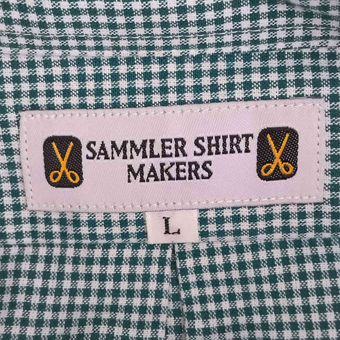 SAMMLER SHIRT MAKER BD SHIRT FAT WIDTH OX GINGHAM メンズ JPN:L