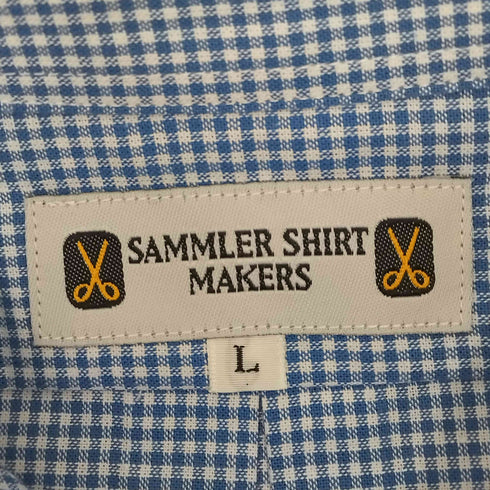 SAMMLER SHIRT MAKER BD SHIRT FAT WIDTH OX GINGHAM メンズ JPN:L