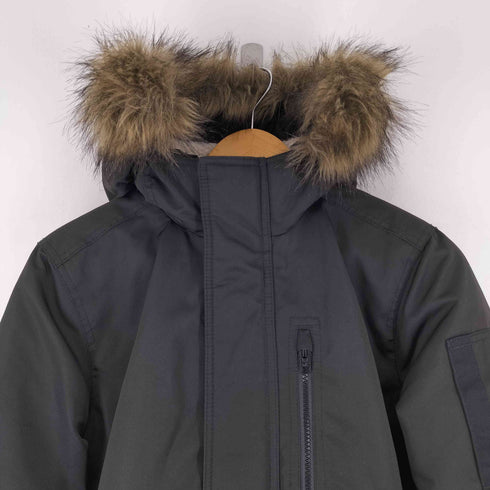 ホリスター Hollister ファーシェルボアジャケット レディース import:S