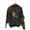 TRUTUS BIANCARA 韓国製 レザー切替ニットプルオーバー メンズ import:XXL
