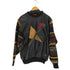 TRUTUS BIANCARA 韓国製 レザー切替ニットプルオーバー メンズ import:XXL