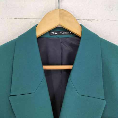 ザラ ZARA ダブルブレストテーラードジャケット メンズ 46