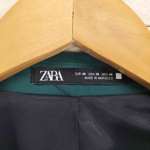 ザラ ZARA ダブルブレストテーラードジャケット メンズ 46